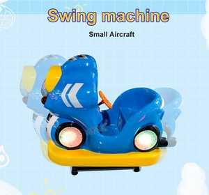 Độ phân giải cao trong nhà sợi thủy tinh ARCADE trẻ em hoạt động bằng đồng xu Kiddie đi xe 3 + tuổi Swing máy mini tính năng giải trí - Product Image 4