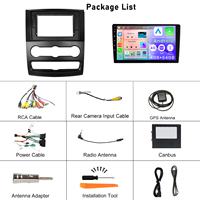 Autoradio Android Podofo 10 pouces 4+64G avec Carplay sans fil et Android Auto pour Mercedes Benz Sprinter 2009 IPS DSP GPS RDS WIFI