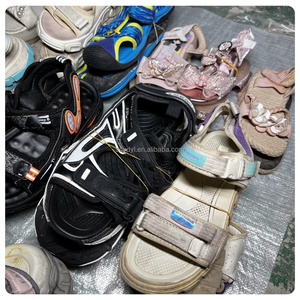 S08-1 Chaussures d'occasion pas chères pour enfants Vente en gros d'usine Sandales d'occasion pour enfants de marque chinoise en bon état en ballots - Product Image 6