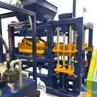 Machine à matériaux de construction QT4-15B pour la fabrication de unités de béton cohérentes et les opérations de production en petites usines