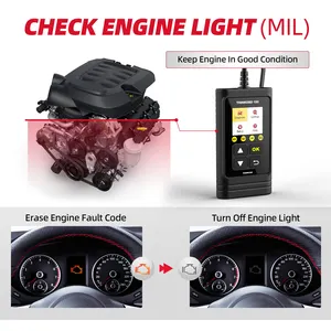 THINKCAR THINKOBD 100 With Protective Case OBD2/ EOBD Car Code Reader Full Functions Check Reset Clear Engine Fault CAN Diagn