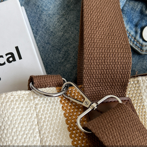 Sacs fourre-tout pour femmes, option bandoulière, sacs <span class=keywords><strong>de</strong></span> shopping durables, sacs fourre-tout fonctionnels en toile, sacs fourre-tout tendance pour le travail et l'école - Product Image 6