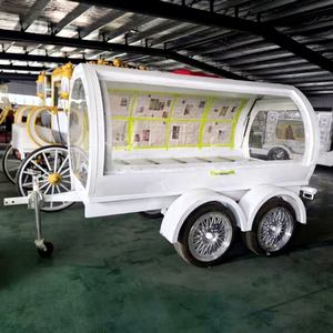 Remorque funéraire électrique de luxe en acier à 4 roues avec couleur XCEGO personnalisée à vendre – Transport spécial - Product Image 1