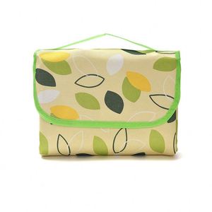 Tapis de camping portable pour pique-nique en plein air, imperméable, épais, à motif damier, en tissu Oxford 600D, tapis de gazon pour le camping - Product Image 3