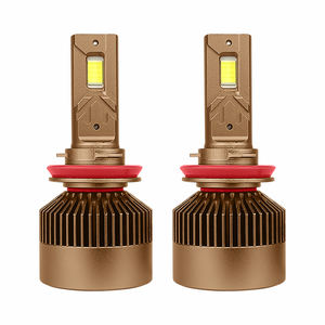 Nueva llegada popular 18000lm Xenón HID LED faro frontal globos 48V 180 vatios tres tubos de calor accesorios para automóviles H8 H11 - Product Image 3