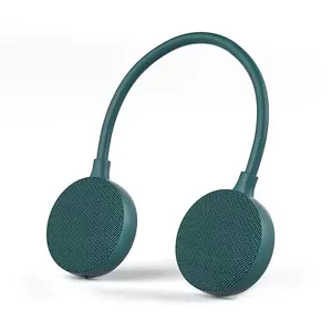 EBS-906 Moda Flexível Neckband alto-falante Bluetooth 5.3wearable sem fio reprodutor de música tipo C TF cartão suporte