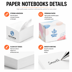 Factory Direct Customizable Paper Noteblocks, Full-Color Four-Side Printed Sticky Notes, Multiple Sizes & Colors for Promotion - Product Image 4
