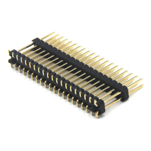 2.54mm Pitch 2.5h hàng tăng gấp đôi SMT vá pin tiêu đề đôi nhựa kết nối phụ kiện cho PCB board - Product Image 1