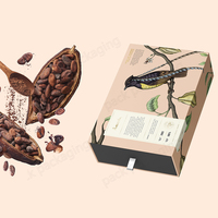 Boîte à chocolat de luxe personnalisée, emballage en papier rigide de qualité alimentaire, boîte cadeau avec plateau d'insertion pour bonbons et biscuits