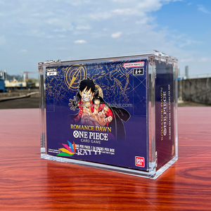 RAY YI Boîtier de protection en acrylique pour One Piece Booster Box, compatible avec les aimants puissants One Piece Reprint OP-01, OP-02 et OP-03 - Product Image 1