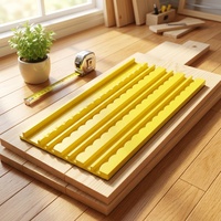 Supports magnétiques pour tuiles de Mahjong en bois, lot de 4, personnalisables (couleur, épaisseur, forme), emballage en boîte, bord ondulé festonné
