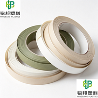 Bande de chantournage PVC économique, directement de l'usine, taille de rouleau personnalisée pour la production en série, accessoires de mobilier