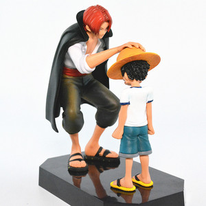 Meilleures ventes <span class=keywords><strong>2021</strong></span> Produit personnalisé OME PU PVC Vinyle Plastique Mange Figure Deter One Pieced Luffy Shanks Anime Action Figure Jouets - Product Image 1