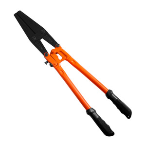Ruwei Crimping <b>Pliers</b> 18 Inch High Carbon Steel Industrial Wire Terminal Crimping Tool Front Entry Black Oxide Finish - Product Image 3