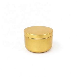 Portable Size Aluminum Candle Tin 50ml Round Candle Containers Cosmetic <b>Cream</b> Jars Pot Empty Aromatherapy Sealed Metal Can - Product Image 3