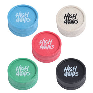 Molinillo Biodegradable Personalizado con Logotipo para Fumar Hierbas, Flores y Tabaco - Product Image 4