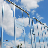 Barricades gonflables de paintball barrière de foule en aluminium