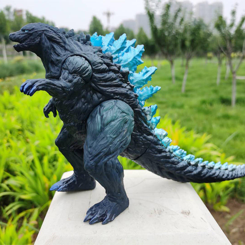 1.blue  godzilla 17cmH