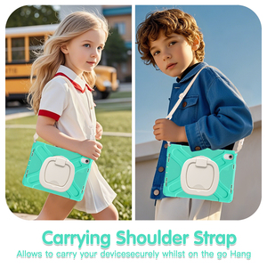 Custodia in silicone antiurto per iPad A16 10a generazione 10.9 pollici con cavalletto per bambini - Product Image 2