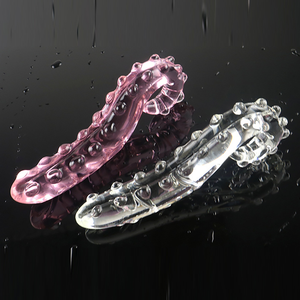 Hippocampus <b>Anal</b> Prostate <b>Plug</b> Fancy pink Glass Dildo <b>Anal</b> <b>Butt</b> <b>Plug</b> For Adult - Product Image 4