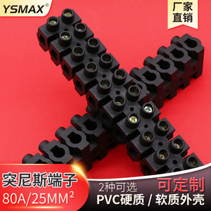 ขั้วต่อสายไฟทองแดง Ysmax แบบเทอร์มินัลบล็อก สำหรับไฟฟ้ากระแสสลับและกระแสตรง พร้อมสกรูสำหรับการเดินสาย - Product Image 3