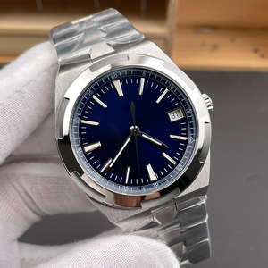Reloj mecánico automático de lujo estilo 4500V con esfera azul, cristal de zafiro, brazalete de acero inoxidable, reloj deportivo para hombre. - Product Image 3