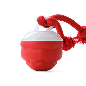 Nuevos juguetes de pelota interactivos inteligentes para perros, pelota rodante móvil automática para juguete para perros con luz LED de cuerda extraíble - Product Image 5