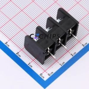 NC6-P108-03 Barrier Terminal Block Through hole Component (THT),P=9.53mm Connector Two Sides 1 3 20A - Product Image 2
