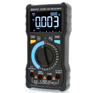 มัลติมิเตอร์แบบดิจิตอล ZT-M1 หน้าจอ LCD แสดงผลแบบ TRUE-RMS 8000 ค่า โหมดคู่ ปรับช่วงอัตโนมัติ ระดับมืออาชีพ - Product Image 2