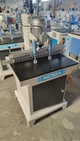 Machine à former les poches de charnières pour portes d'armoires, machine à percer les charnières à tête unique pour le travail du bois