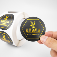 Étiquette autocollante personnalisée en vinyle transparent imperméable pour impression, logo, autocollant pour flacon cosmétique