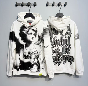 Sudaderas con Capucha de Algodón Grueso de Alta Calidad con Estampado 'THAT'S A AWFUL LOT OF COUGH SYRUP', Sudaderas con Capucha Extra Grandes Personalizadas para Hombre - Product Image 1