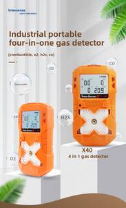 Détecteur de gaz <span class=keywords><strong>multigaz</strong></span> 4 en 1 X40 industriel IP65 pour espaces confinés explosifs et dangereux, CH4 méthane, prix - Product Image 5