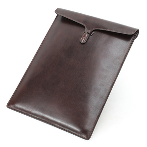 Housse pour ordinateur portable en cuir pleine fleur vintage personnalisée pour <span class=keywords><strong>MacBook</strong></span> <span class=keywords><strong>Apple</strong></span> de 15 pouces, sac de protection en cuir - Product Image 1