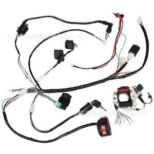 ชุดสายไฟรถเอทีวี ZhenNiRui 110cc ไดโนเสาร์ สตาร์ทไฟฟ้า CDI ชุดหัวเทียน ชุดประกอบสปาร์คปลั๊ก สำหรับมอเตอร์ไซค์ทั่วไป 12V - Product Image 2