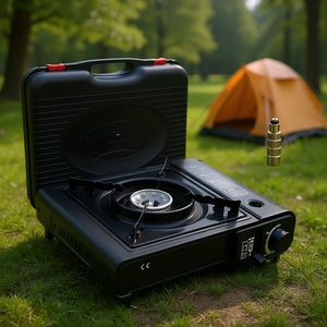 CJCJ2471577 <b>Portable</b> <b>Gas</b> <b>Stove</b> Dual Fuel 3300W Piezo Ignition Camping Outdoor One Piece Simple Design - Product Image 2