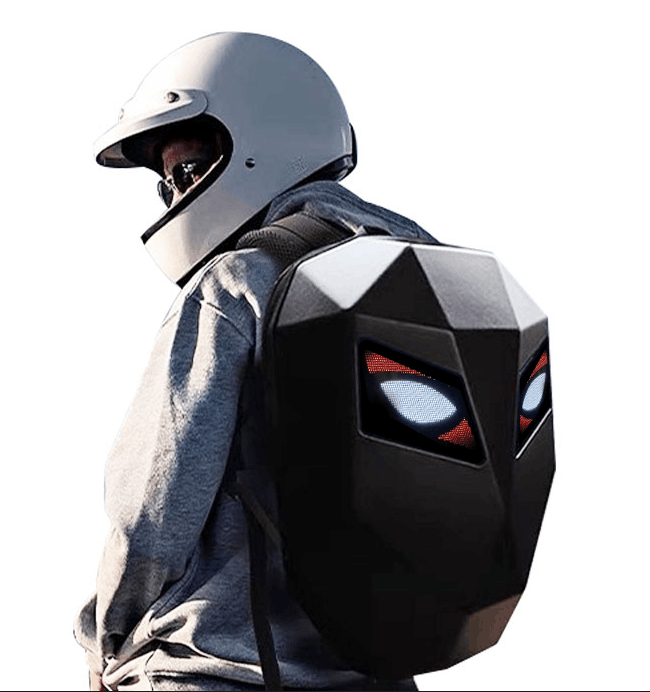 Mochila de caballero LED
