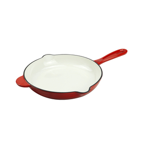 Vente directe usine, Offre spéciale : Ensemble de 11 pièces de casseroles et poêles en <span class=keywords><strong>fonte</strong></span> avec revêtement émaillé coloré, incluant un faitout et une poêle à frire, pour usage domestique - Product Image 4