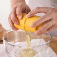 Ouvre-œuf et coupe-œuf créatif, accessoire de cuisine simple pour une cuisson rapide, outil de cuisine facile à utiliser, ensemble d'outils de cuisine rapide