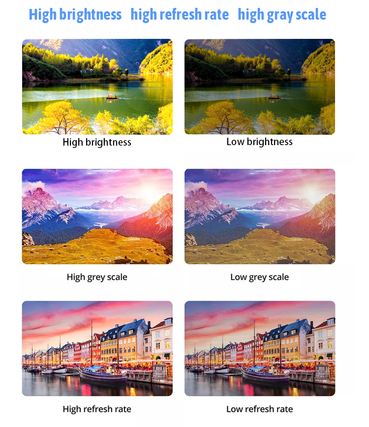 SMD Full Color Indoor LED Display Rental P3.91 LED Screen Module