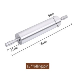 Extra-Long <b>Rolling</b> <b>Pin</b> for Baking Professional Kitchen Tool for Biscuit Cookie and Pizza Dough - Product Image 5
