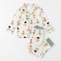 Collection Printemps 2026 : Ensemble de Chemises Personnalisables en Coton et Fibre de Bambou Tricotées à Imprimé Animal de Haute Qualité pour Garçons - Nouvelle Collection Jeunes Pousses
