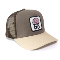 Logotipo personalizado tejido parche deportes al por mayor deportes populares conductor de camión sombrero fabricantes béisbol camión camionero malla trasera sombreros gorra