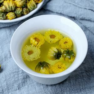 Tè Premium ai Fiori di Crisantemo Dorato, Boccioli Essiccati di Crisantemo Giallo - Product Image 4