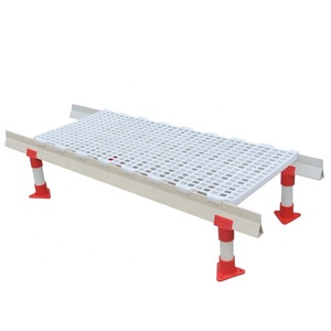 Système de sol pour porcs avec plaque anti-fuite pour volailles et poutre de support - Product Image 1