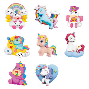 Kit de Pintura de Yeso de Unicornio DIY, Kit de Manualidades de Pintura 3D con Pinceles y Paleta para Niños, Juego Creativo, Regalo para Niñas, Decoración - Product Image 3