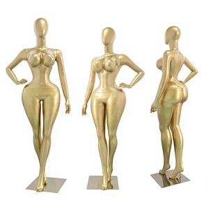 Nouveau Mannequin Femme Courbe BBL en Matériau FRP, <span class=keywords><strong>Taille</strong></span> Extra Large, <span class=keywords><strong>Taille</strong></span> Fine, Poitrine et Fesses Généreuses, Corps Entier, pour Vitrine et Présentation - Product Image 1