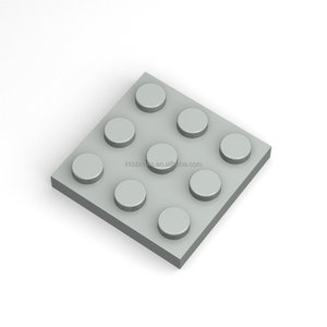 No.11212 Placa 3x3 Studs Ladrillos de construcción clásicos compatibles con las principales marcas ABS DIY Ladrillos de juguete Montaje a granel Bloques de construcción - Product Image 6