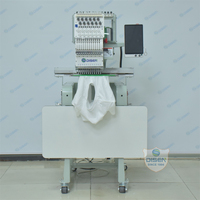 Machine à broder les casquettes à tête unique, industrielle et domestique, haute vitesse, nouvelle, haute efficacité, automatique et informatisée