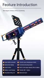 Trẻ em mới của 3D <span class=keywords><strong>AR</strong></span> kim loại súng bắn súng Arcade trò chơi máy cho trong nhà/ngoài trời sử dụng trong công viên phiêu lưu & Trường học - Product Image 4